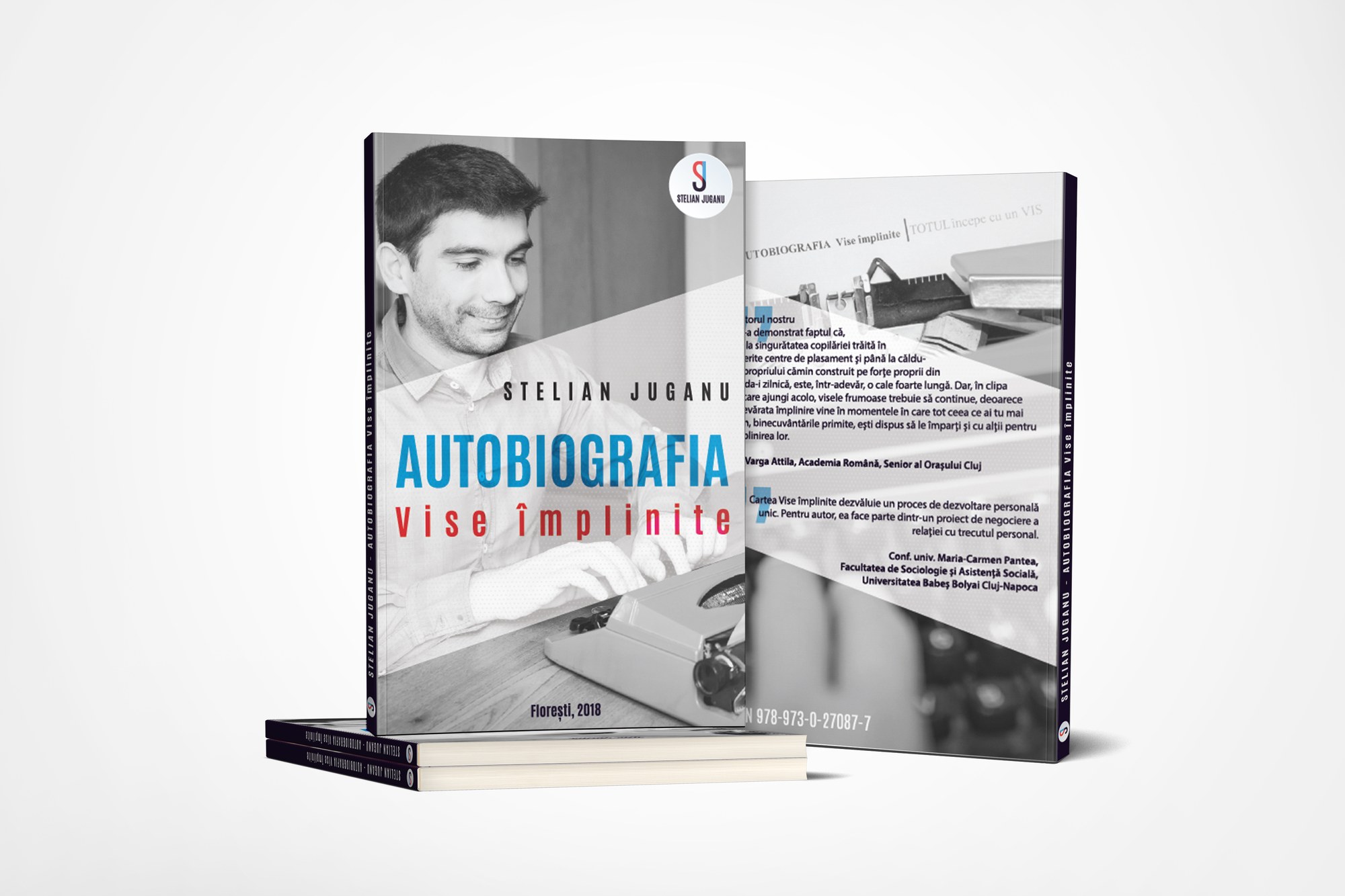 The autobiography “Vise împlinite”, second edition, printed